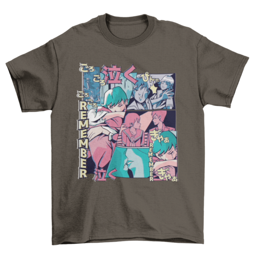 Anime ~ Remember Vaporwave T-Shirt