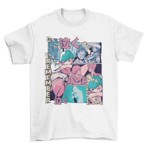 Anime ~ Remember Vaporwave T-Shirt