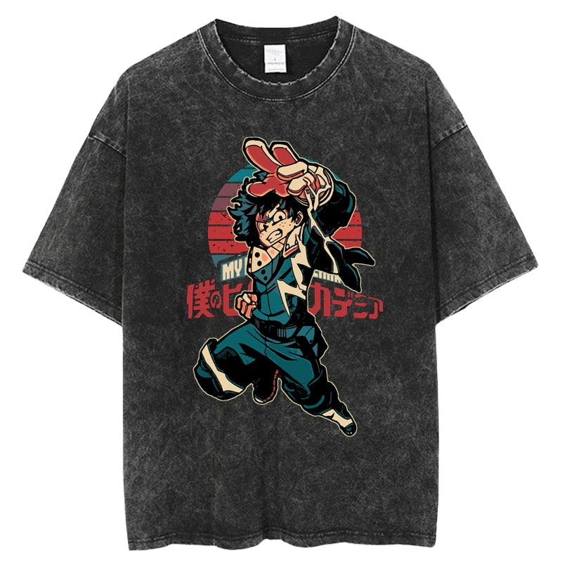 My Hero Academia ~ Vintage Washed T-Shirts