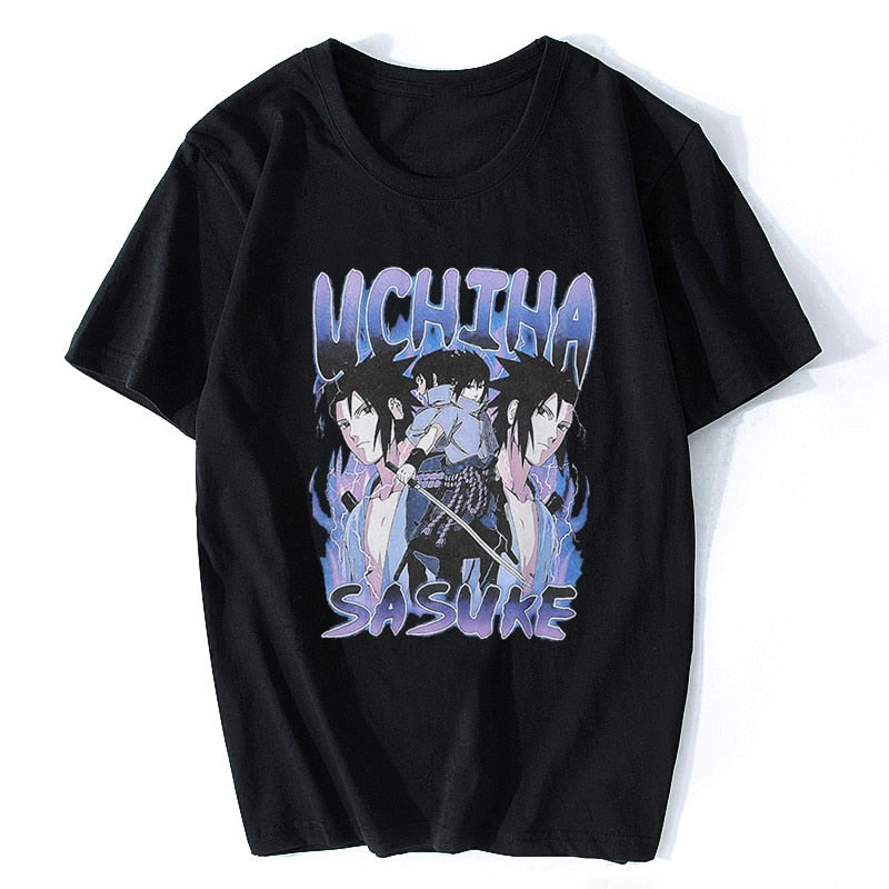 T-Shirt unissex Sasuke Uchiha – Naruto Shopping