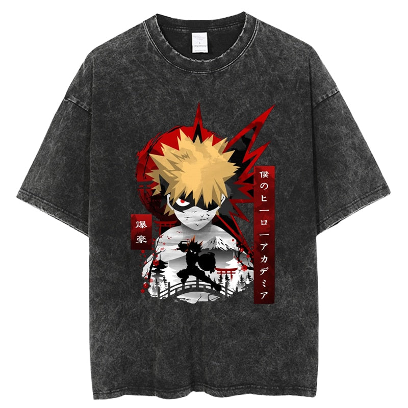 My Hero Academia ~ Vintage Washed T-Shirts