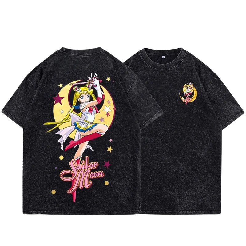 Sailor Moon ~ Vintage Wash T-Shirts