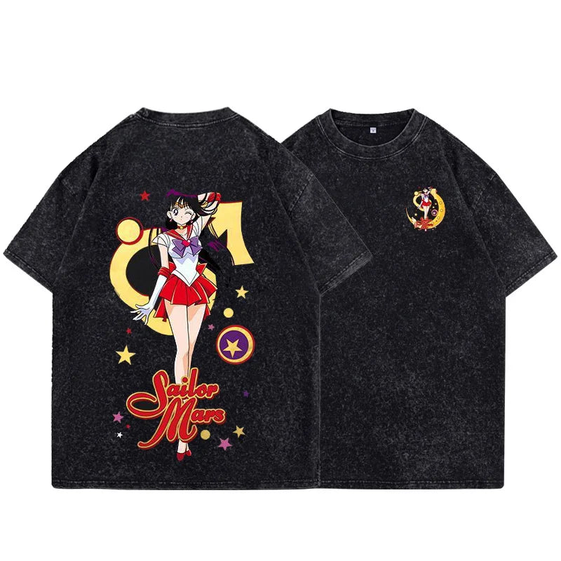 Sailor Moon ~ Vintage Wash T-Shirts