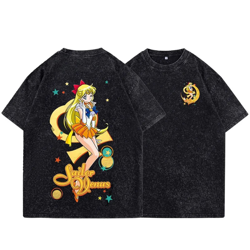 Sailor Moon ~ Vintage Wash T-Shirts