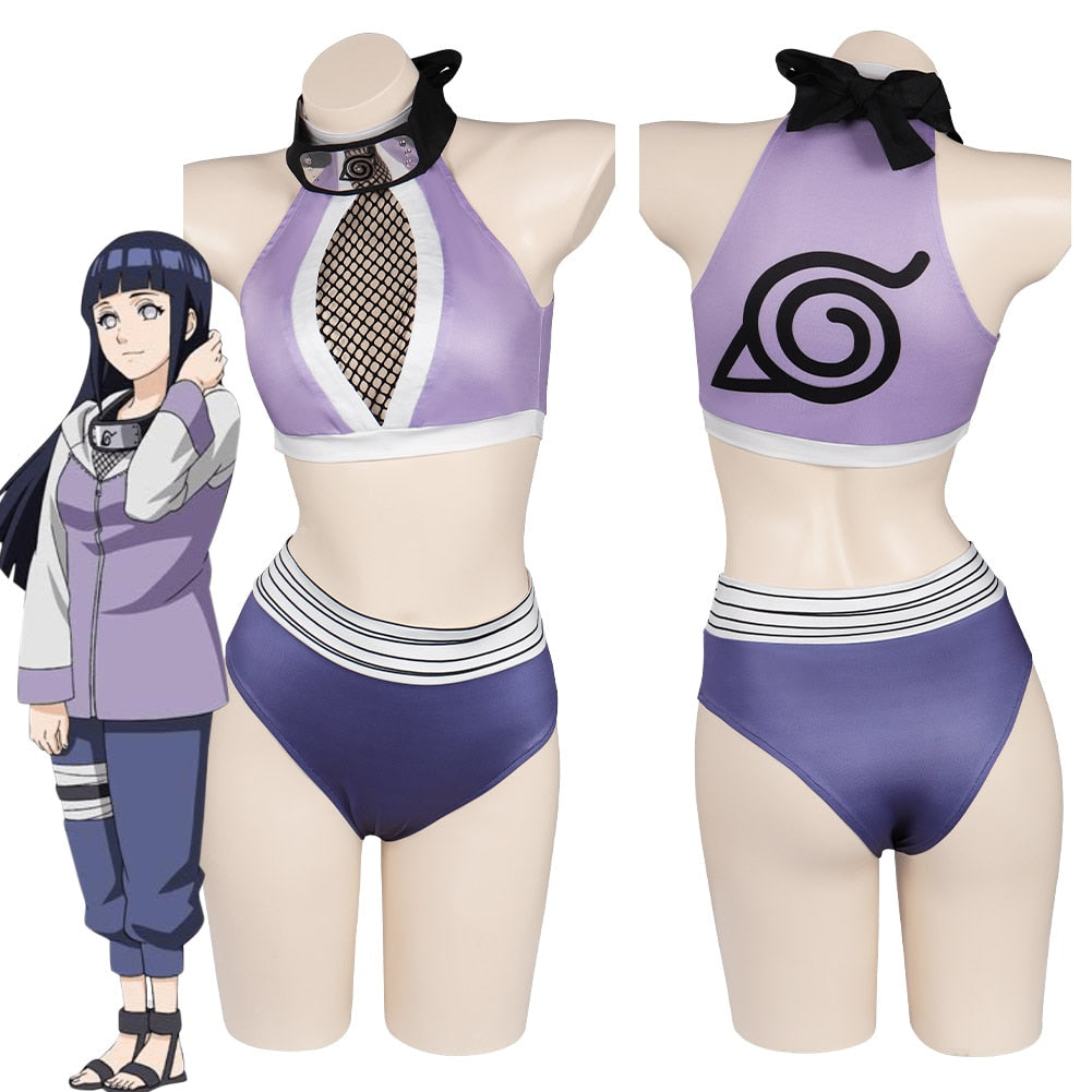 Naruto ~ Hinata Swimsuit/Cosplay Outfit