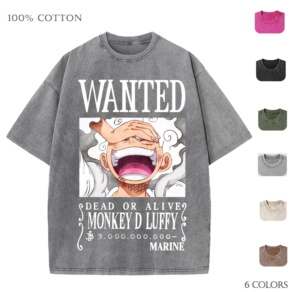 One Piece ~ Wanted: Luffy T-Shirt