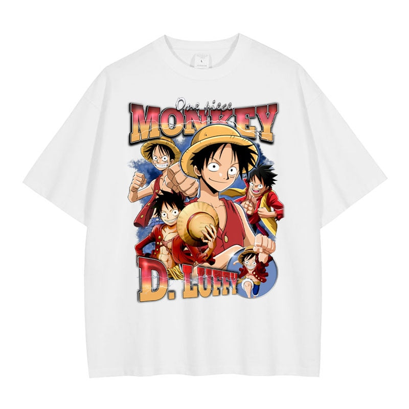 One Piece ~ T-Shirts (Vintage Black Wash & White)