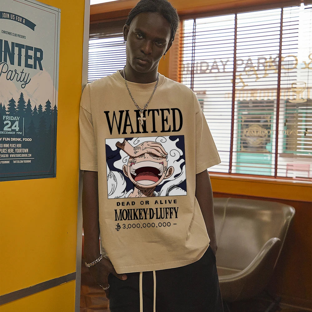 One Piece ~ Wanted: Luffy T-Shirt