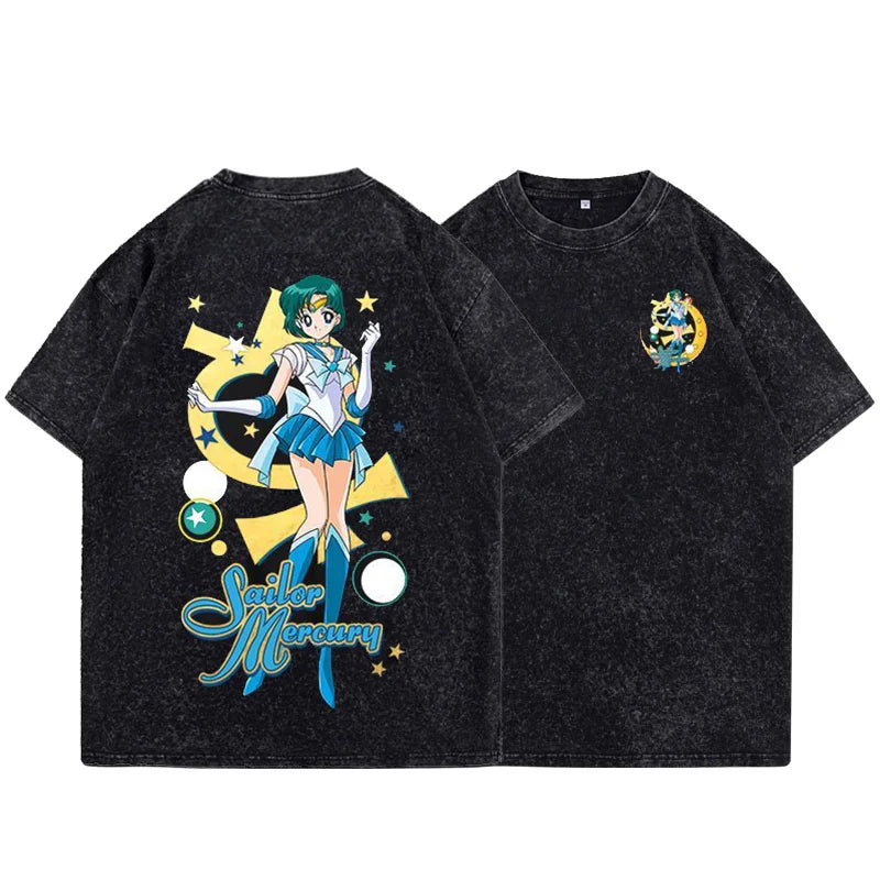 Sailor Moon ~ Vintage Wash T-Shirts