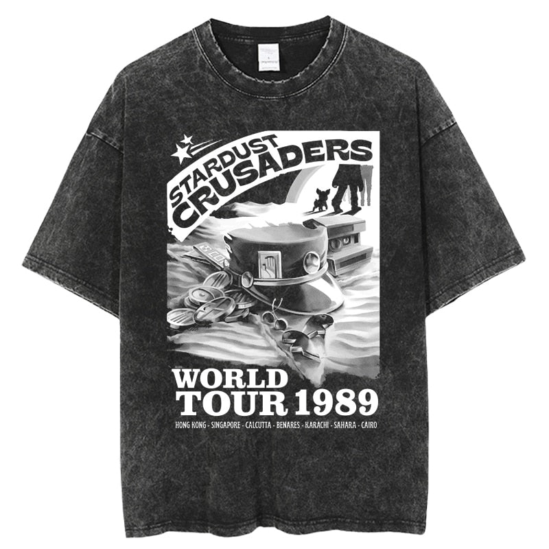 JoJo's Bizarre ~ Vintage Washed T-Shirt