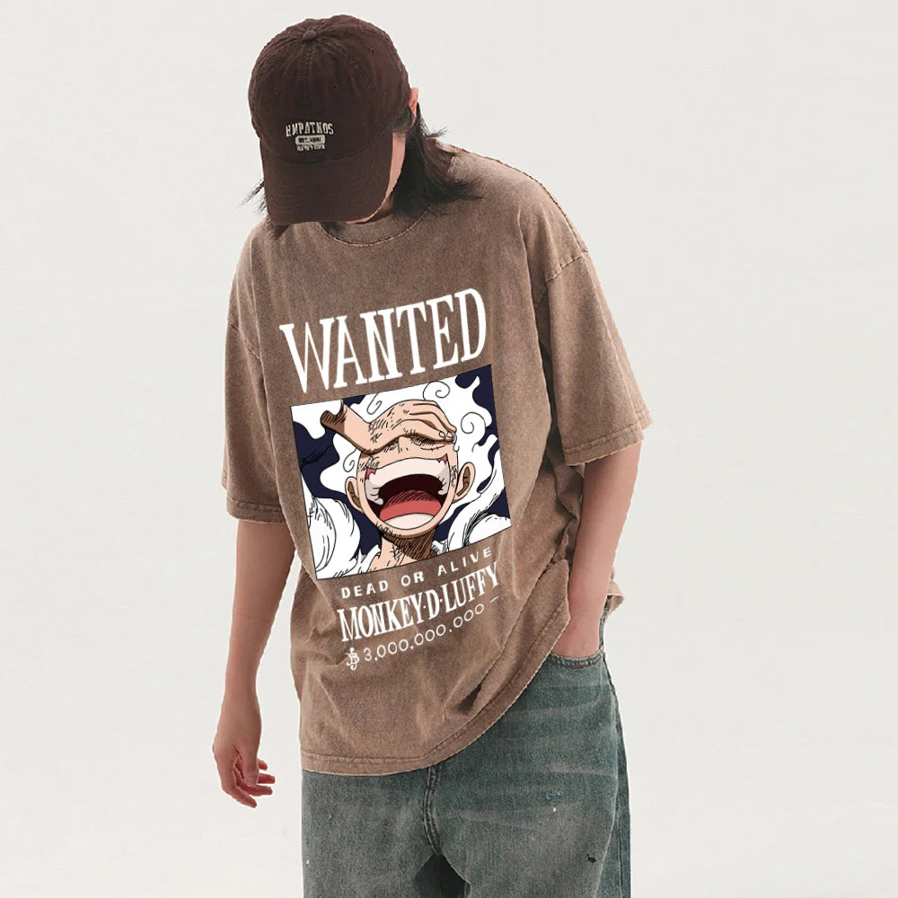 One Piece ~ Wanted: Luffy T-Shirt