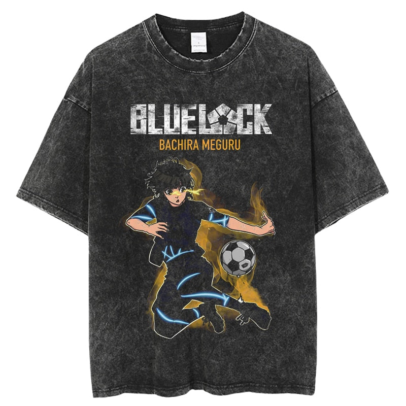 Blue Lock ~ Vintage Washed T-Shirt