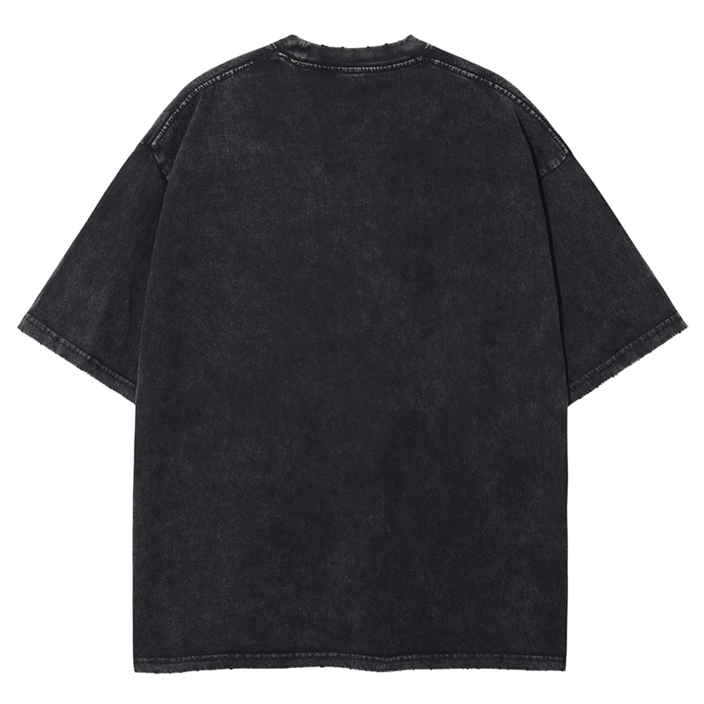 Naruto ~ Kakashi's Lightning Blade T-Shirt (Regular Black & Vintage Black Washed)