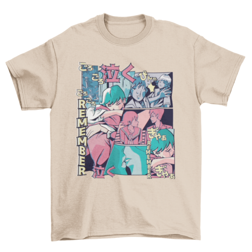 Anime ~ Remember Vaporwave T-Shirt