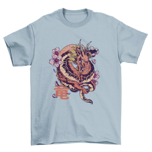 Anime ~ Sakura Flower Dragon T-Shirt