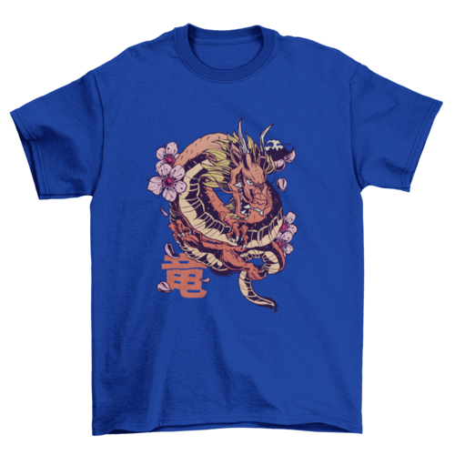 Anime ~ Sakura Flower Dragon T-Shirt