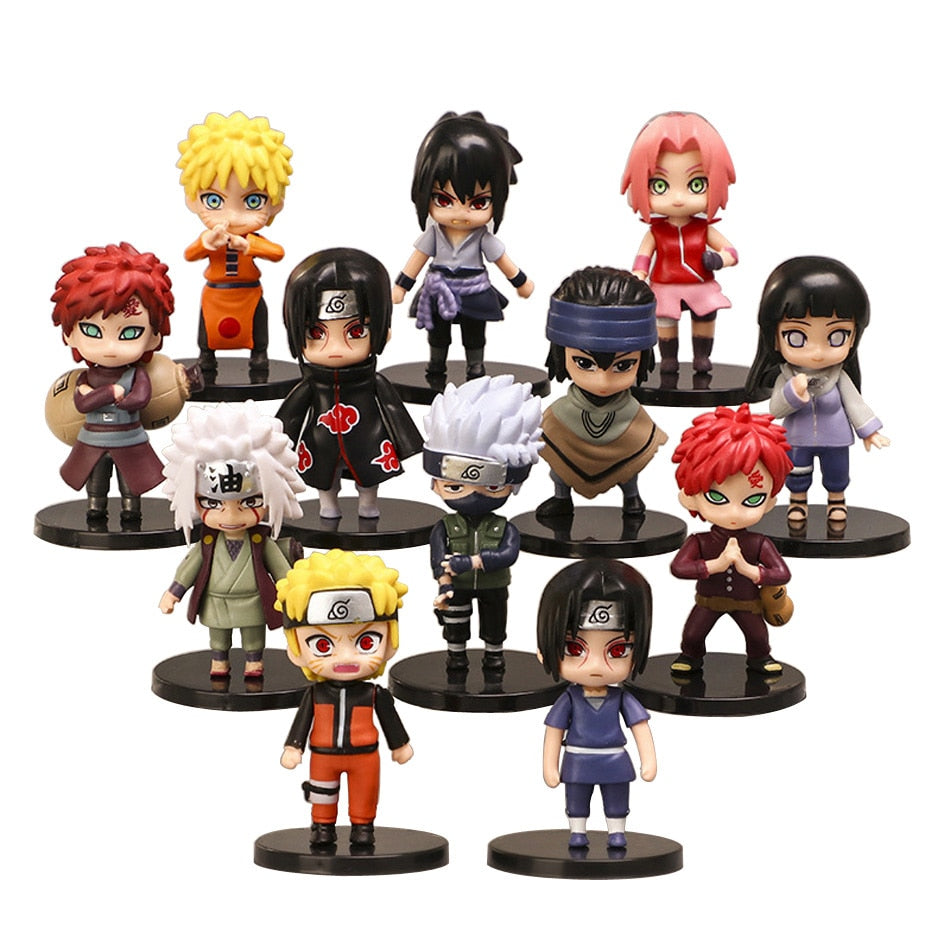 Naruto ~ 12 pc Figure Set