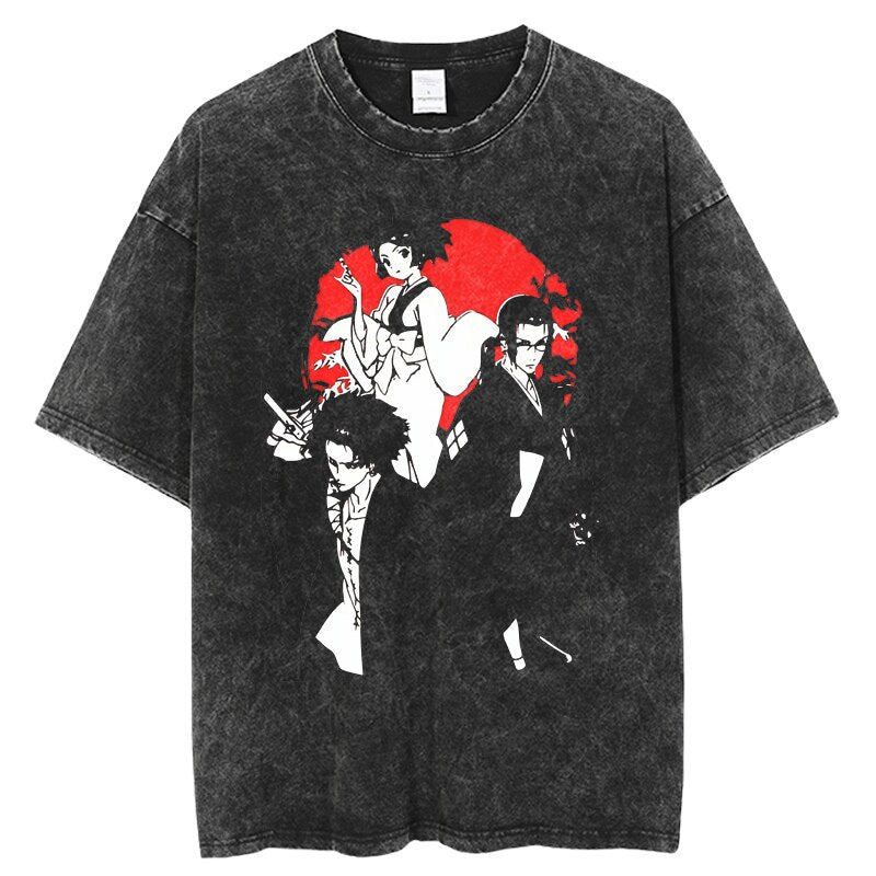 Samurai Champloo ~ Vintage Washed T-Shirts