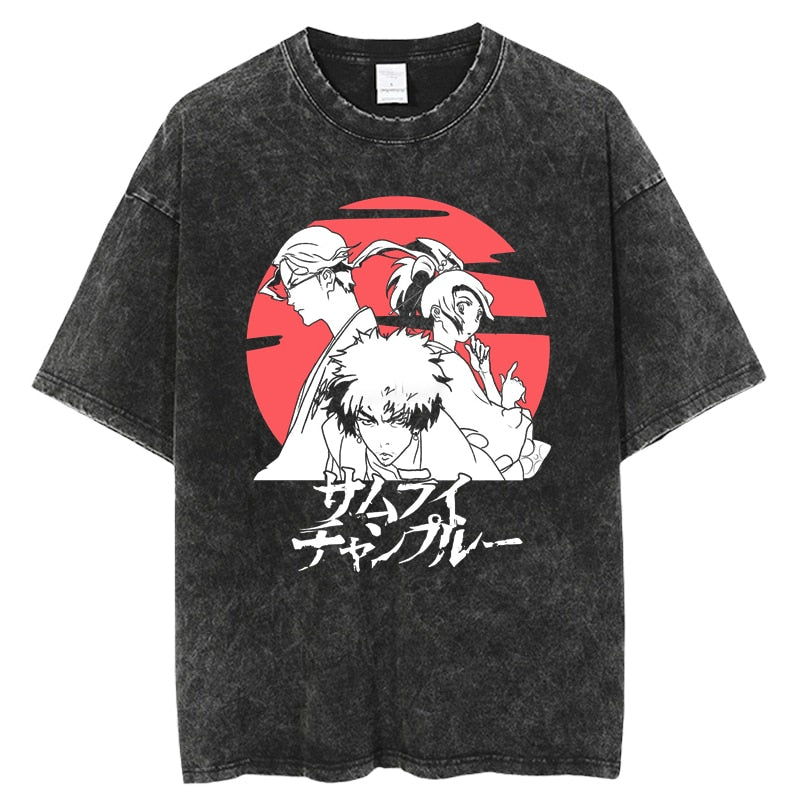 Samurai Champloo ~ Vintage Washed T-Shirts